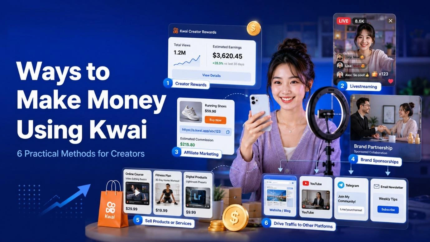 Ways to Make Money Using Kwai