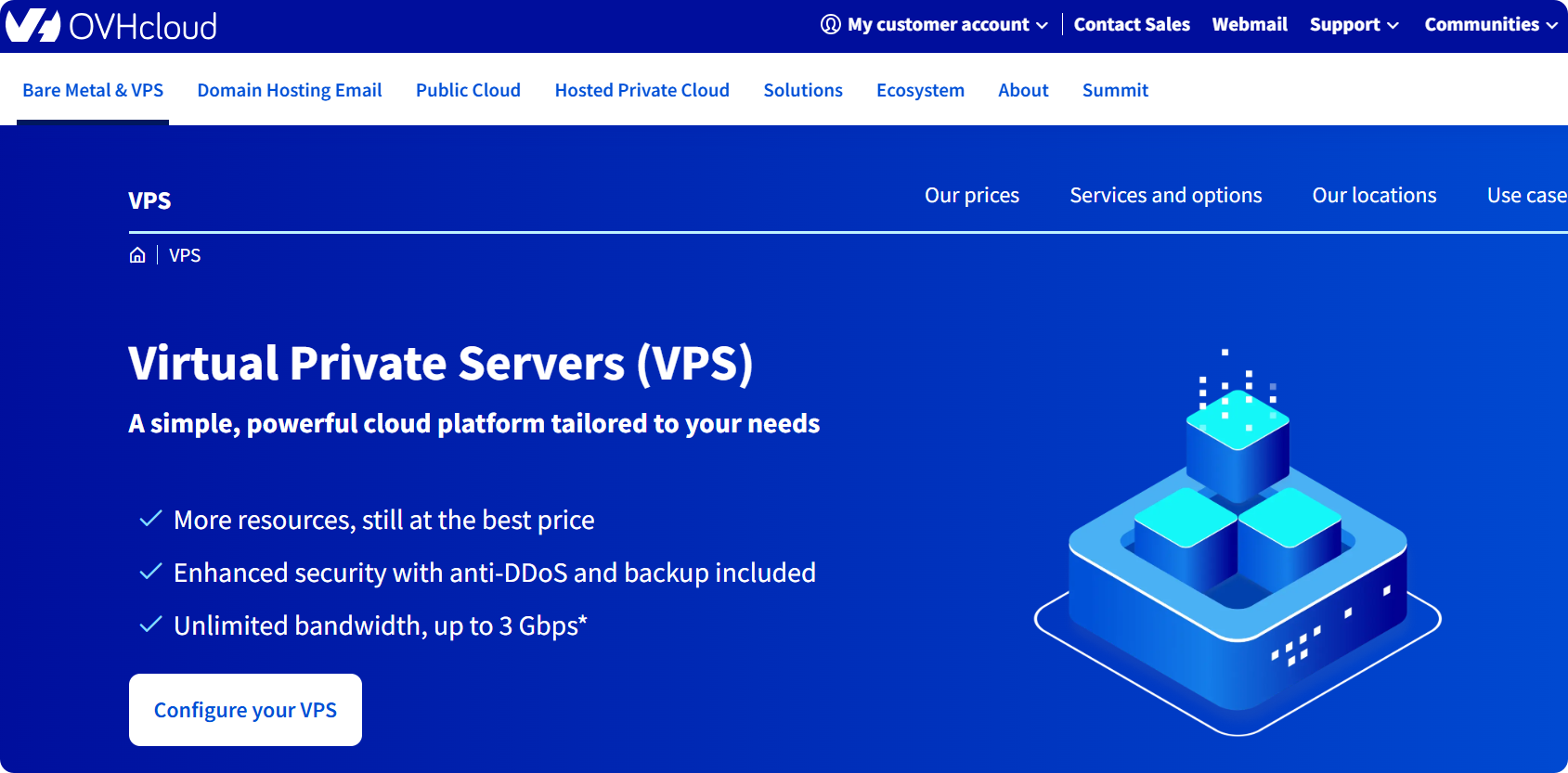 雲服務商：OVHcloud