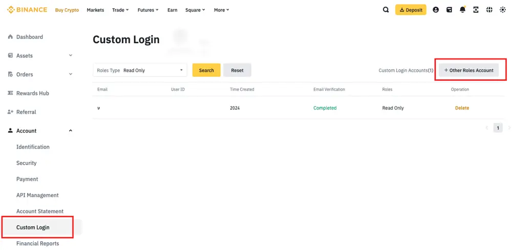 Login Personalizado