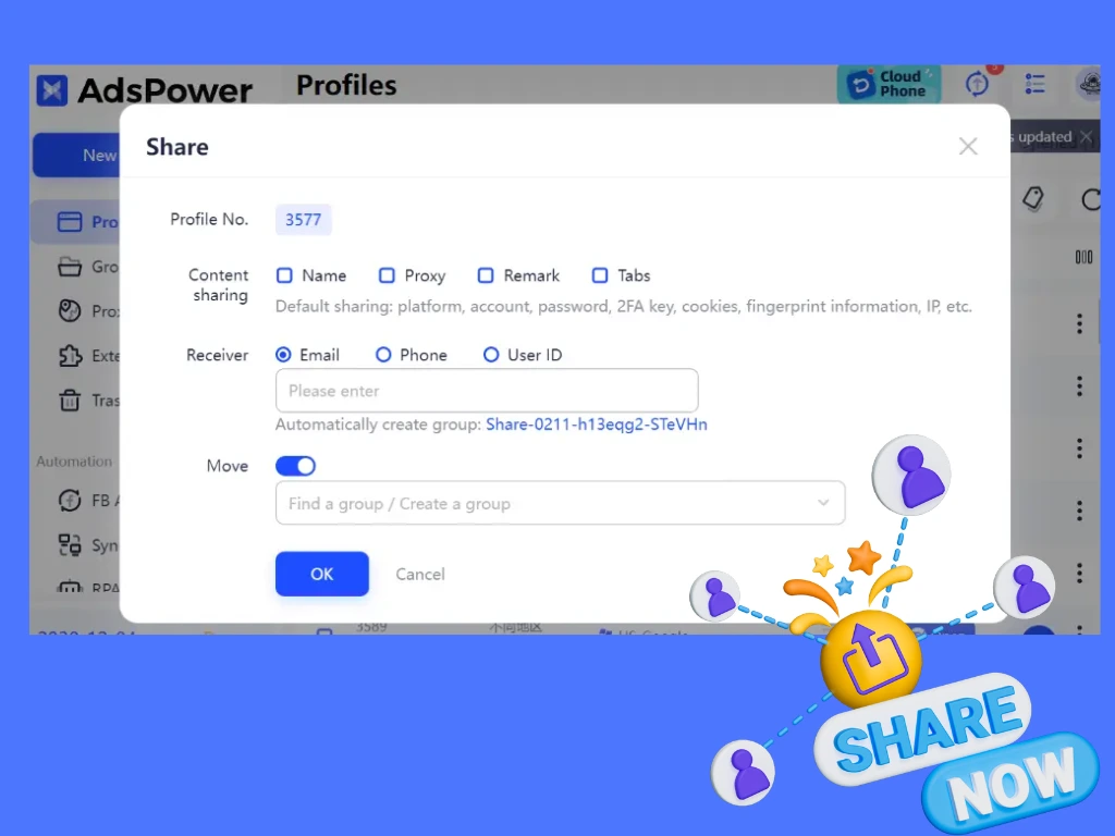 adspower-compartir-perfiles-para-una-gestión-de-cuentas-sin-interrupciones