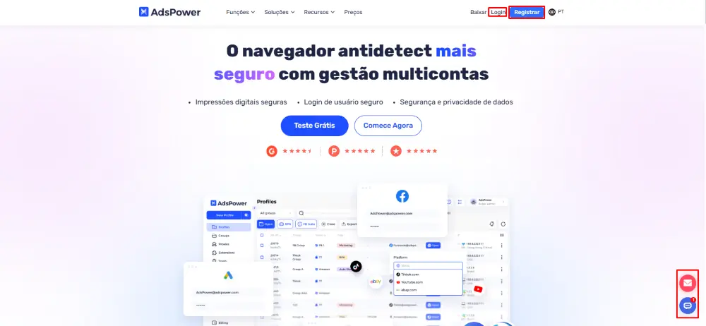 Correções Simples para Erros e Falhas Comuns em Extensões do AdsPower