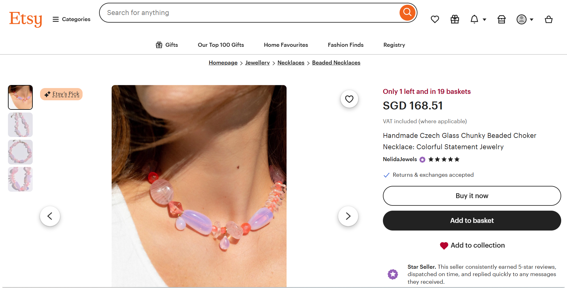 etsy选品-热销品类珠宝首饰