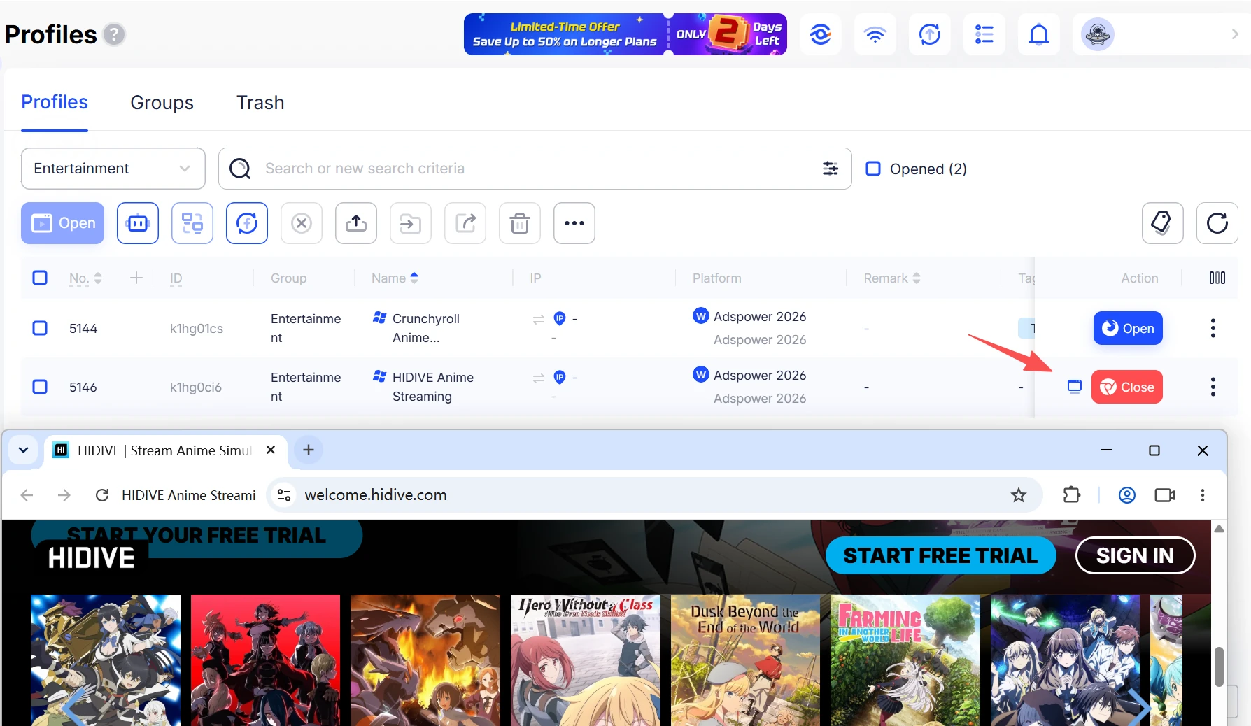 adspower-hidive-browser-profile