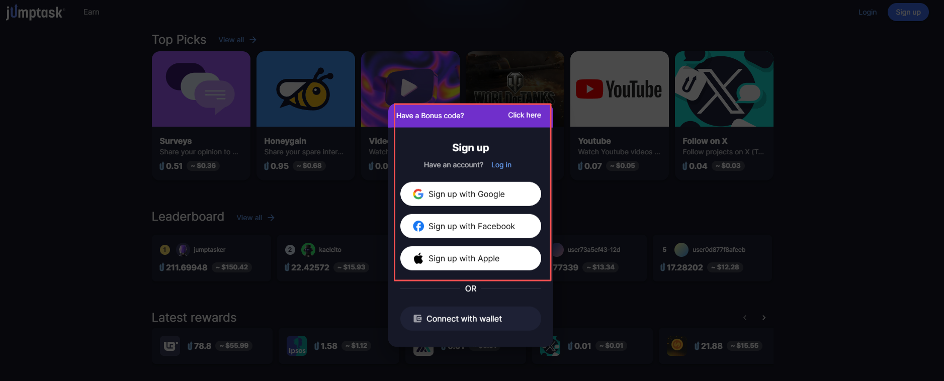 2026 JumpTask 国外微任务平台赚美金项目,手把手教你怎么操作