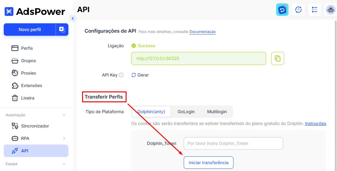 API Local