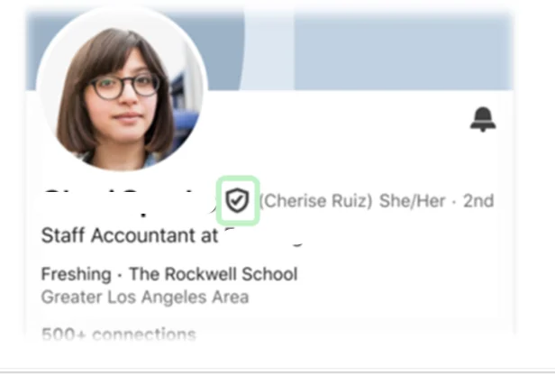 LinkedIn Verification Badge