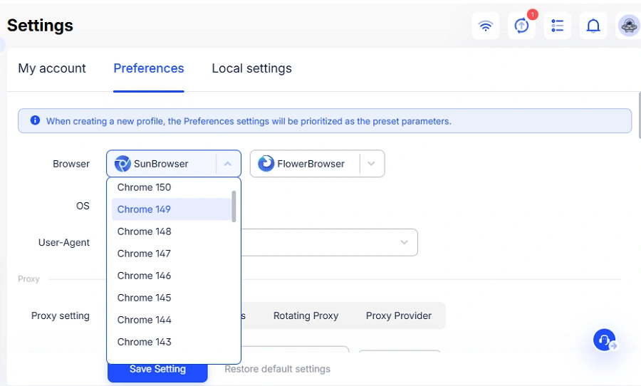 Chrome 150 kernel available in AdsPower Browser