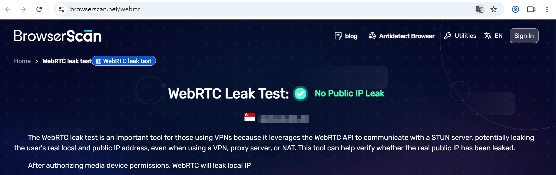 flashid-webrtc-leak-test