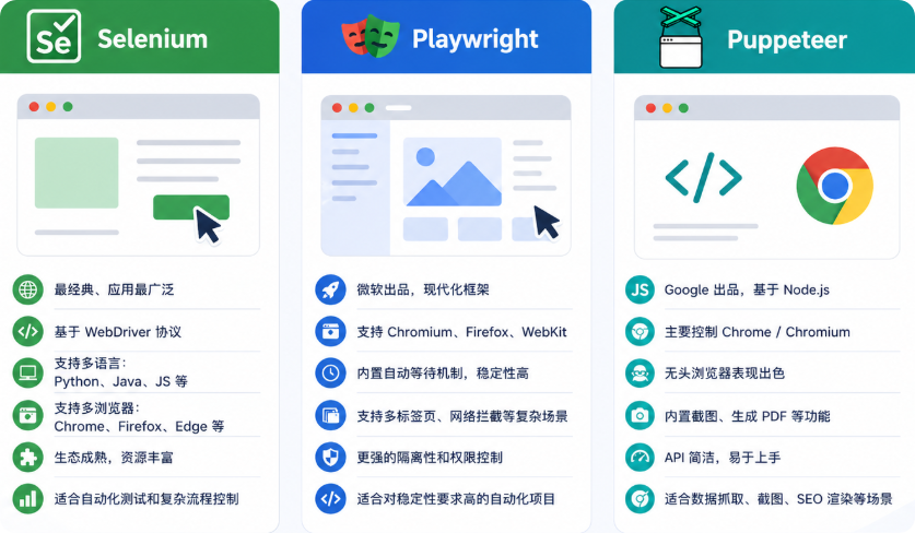 浏览器自动化完整指南：从 Selenium 到 AI Agent 时代