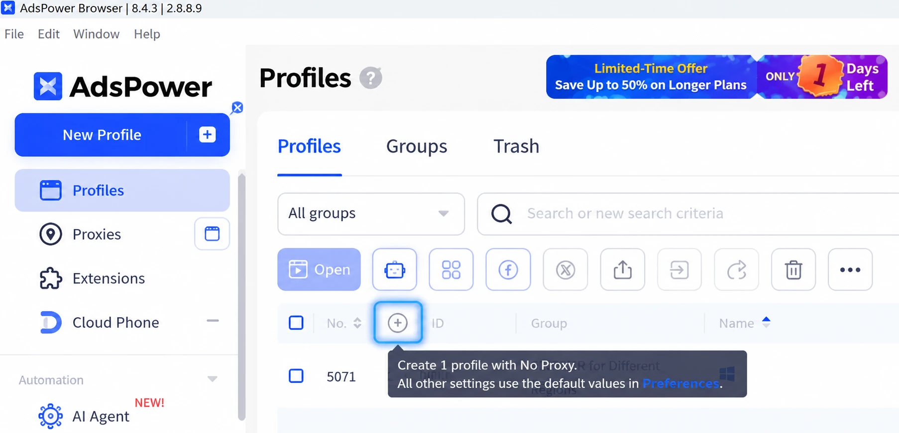 adspower-quick-create-browser-profile