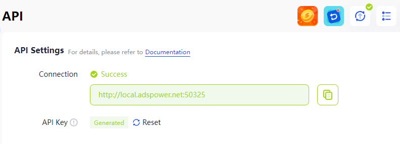 Local API