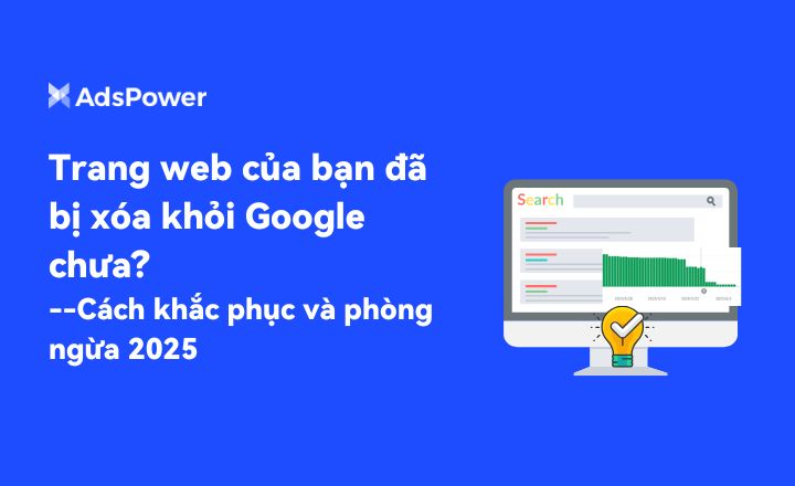 rang web của bạn đã bị xóa khỏi Google chưa? Cách khắc phục và ph�