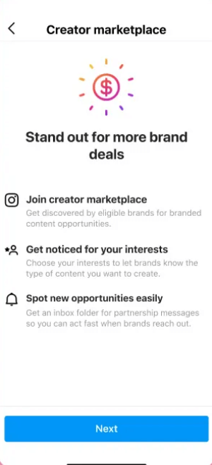 Join Instagram Creator Marketplace