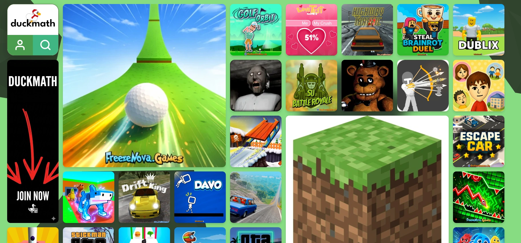 duckmath-game-sites-not-blocked-by-school