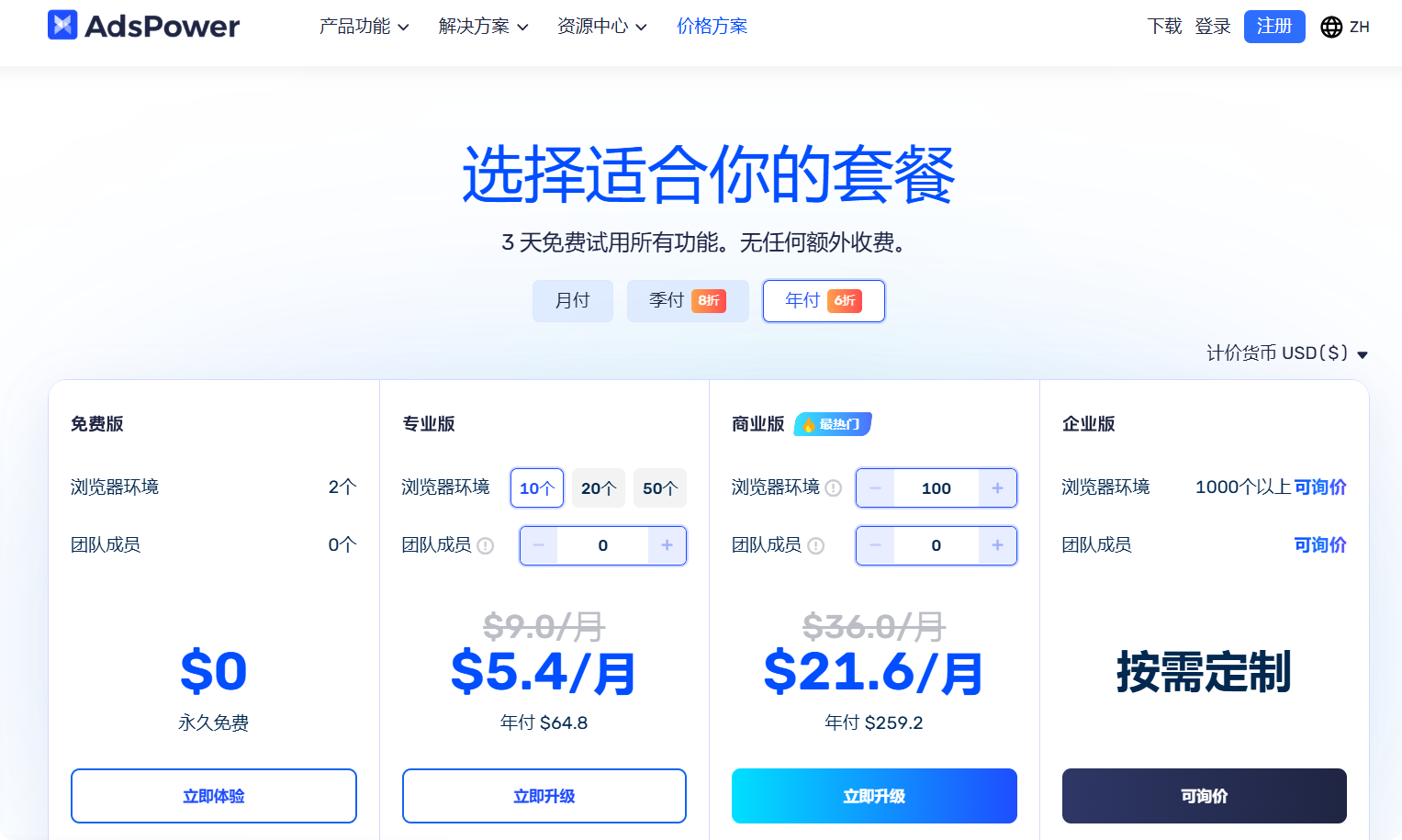 跨境人首选浏览器：AdsPower指纹浏览器
