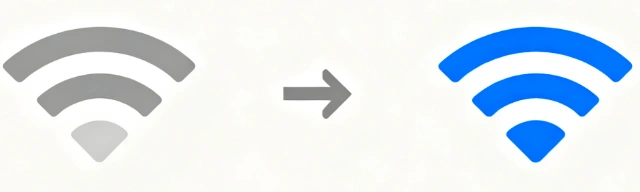 Check Internet Connection or Switch Networks