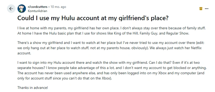 Reddit Question