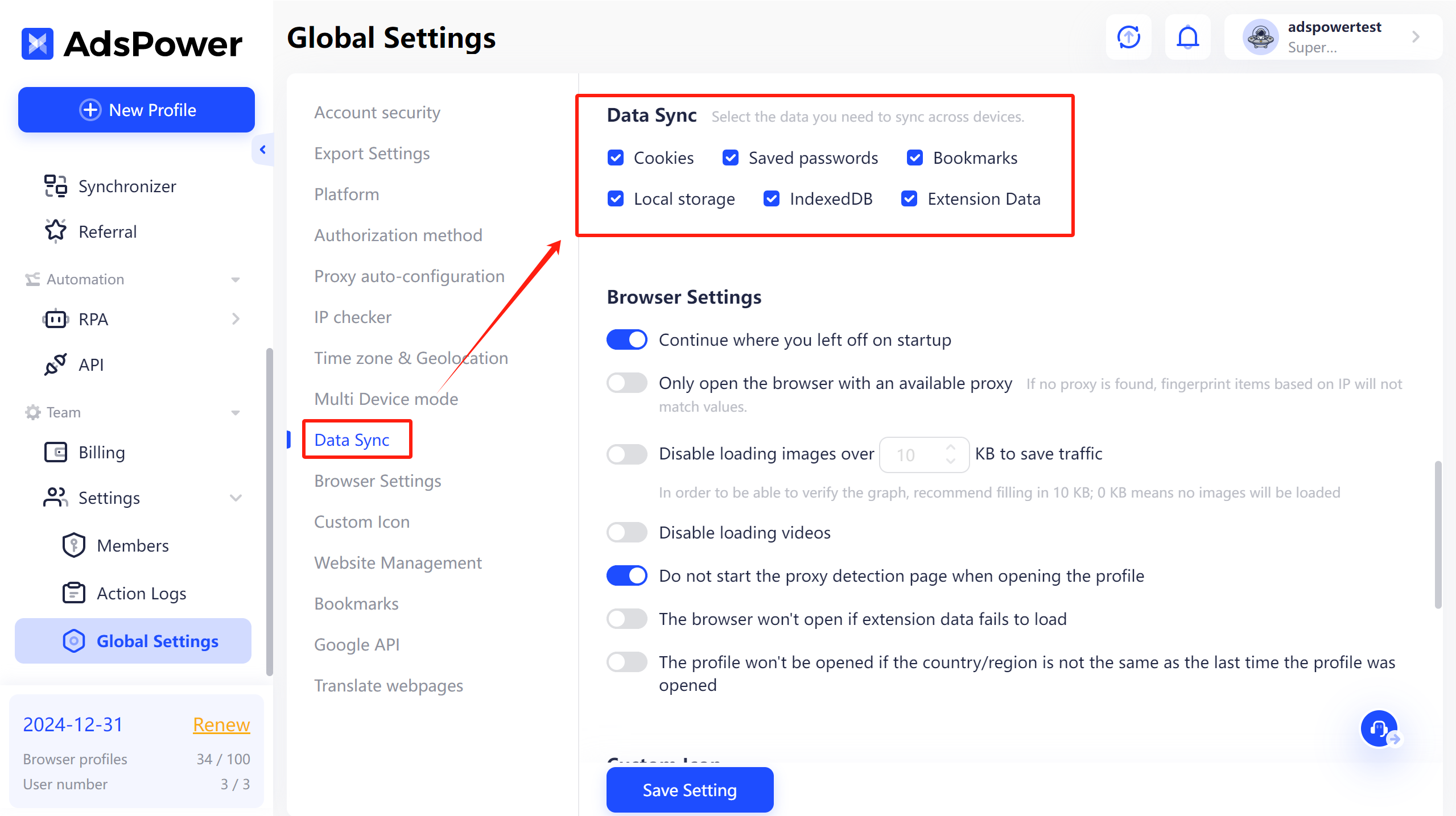 How to Synchronize Data with AdsPower? A Complete Guide!