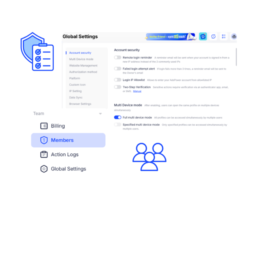 Safe and Stable Multi-User Account Access