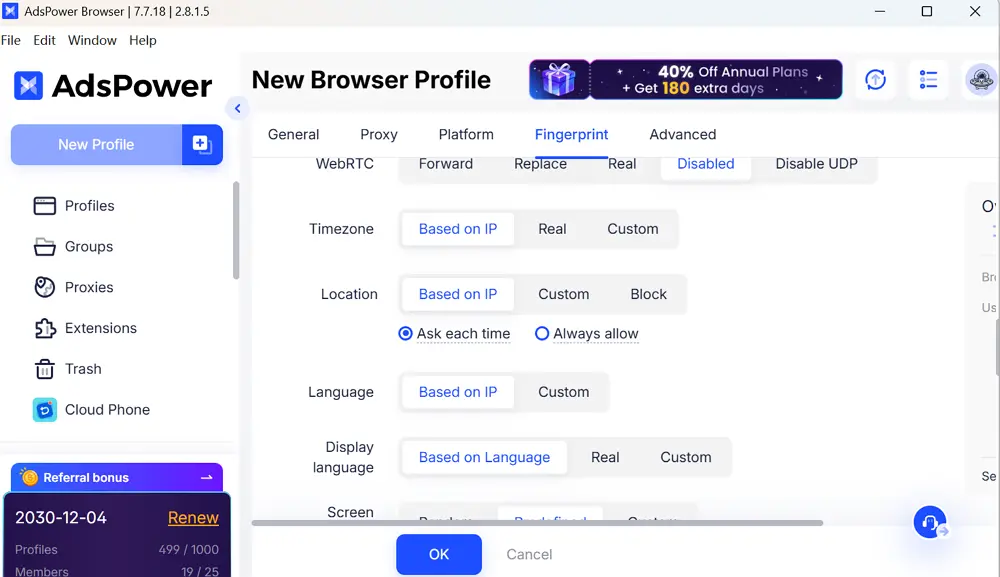 Build A Distinctive Fingerprint