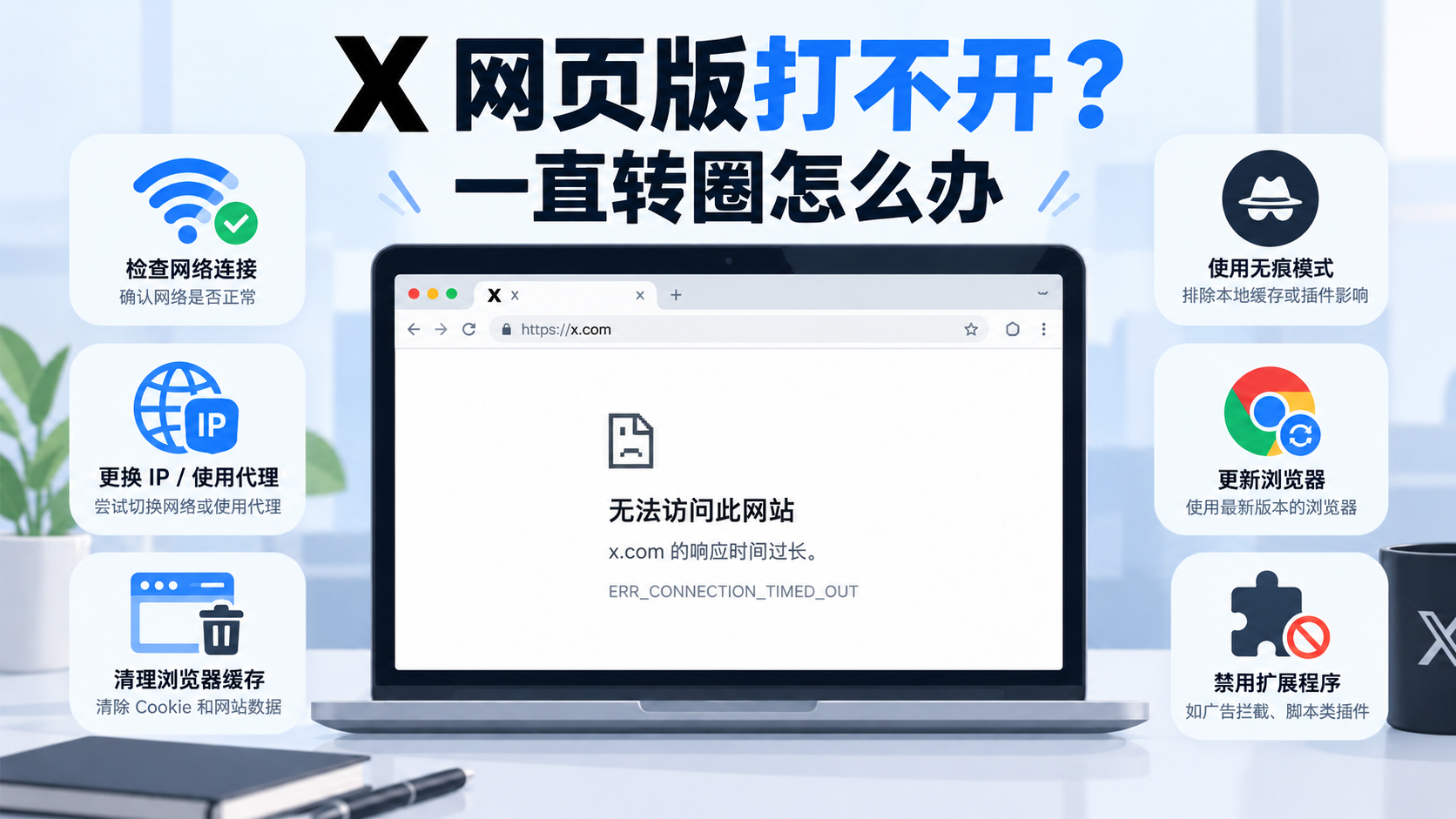 X网页版打不开?登录失败、加载卡顿、验证码收不到一站式解决