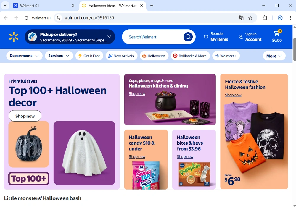 Go to Walmart.com
