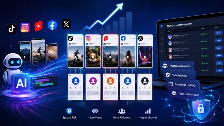 Why Multi-Account Content Scaling Is Growing Rapidly