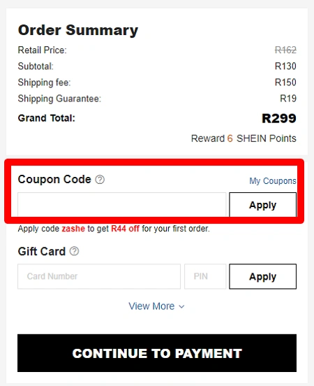 How to Use Shein Coupon
