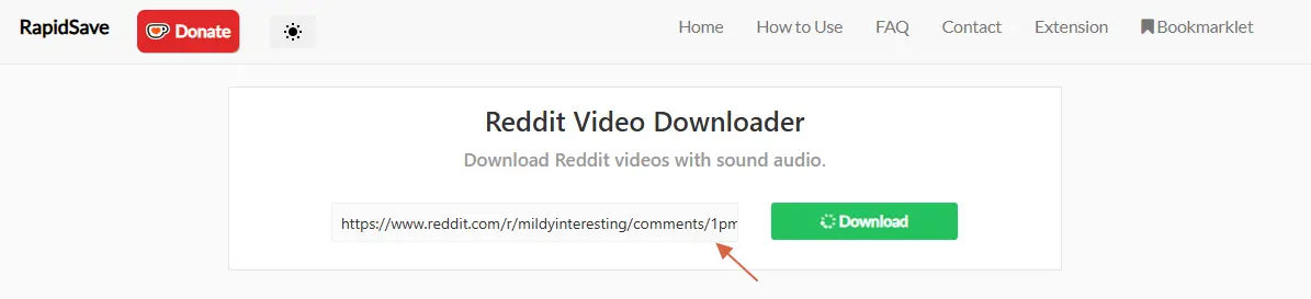 Reddit Video Downloader