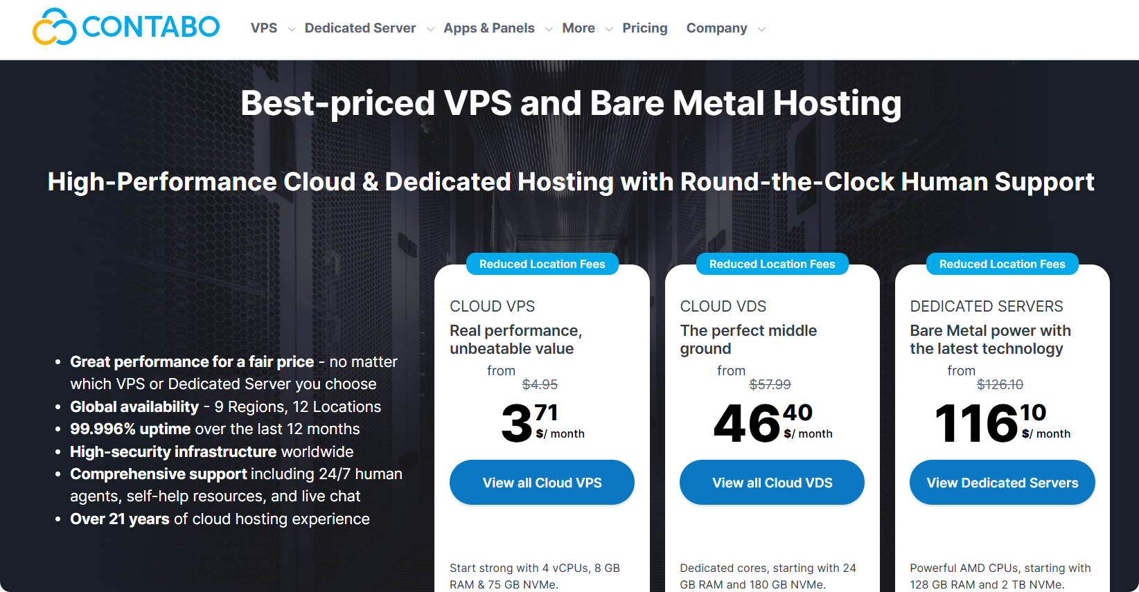 雲服務商：Contabo