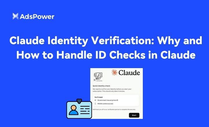 Claude Identity verification