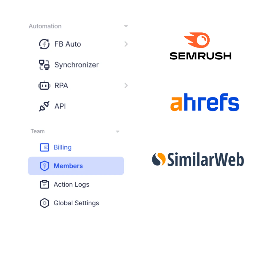 Manage Different Tool Accounts