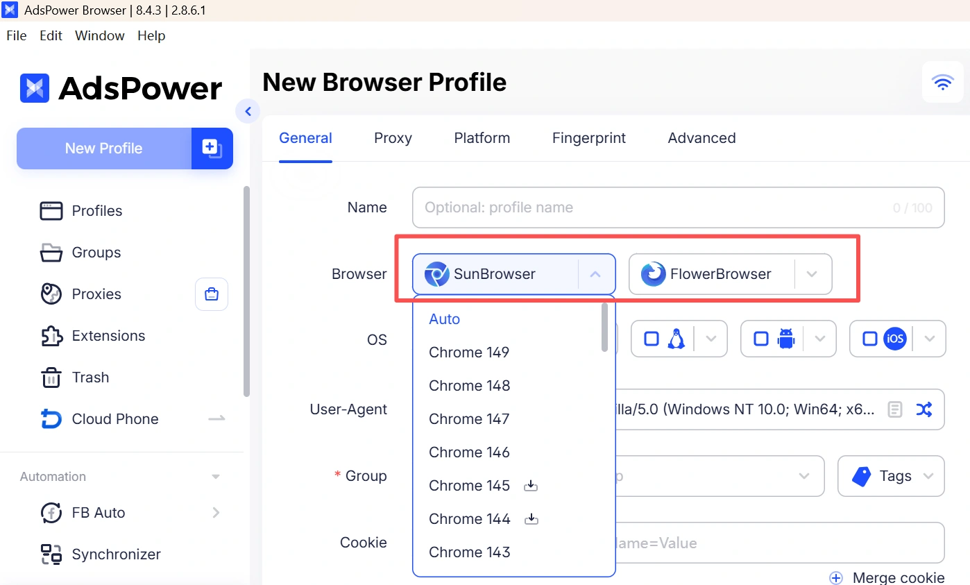 set-browser