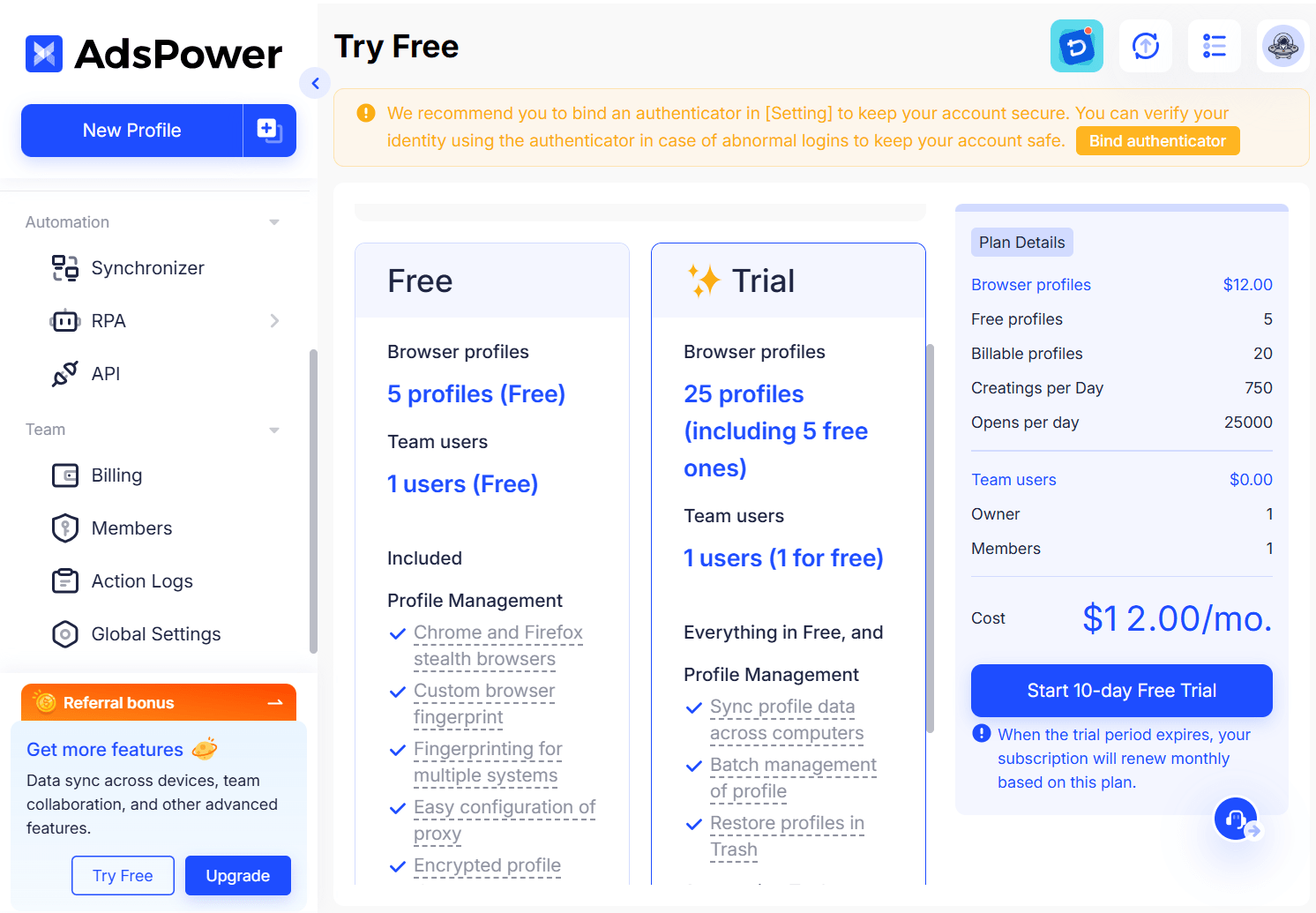 Start-Free-Trial-Button