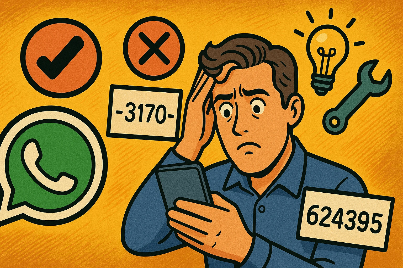  WhatsApp Sends Verification Codes Failure