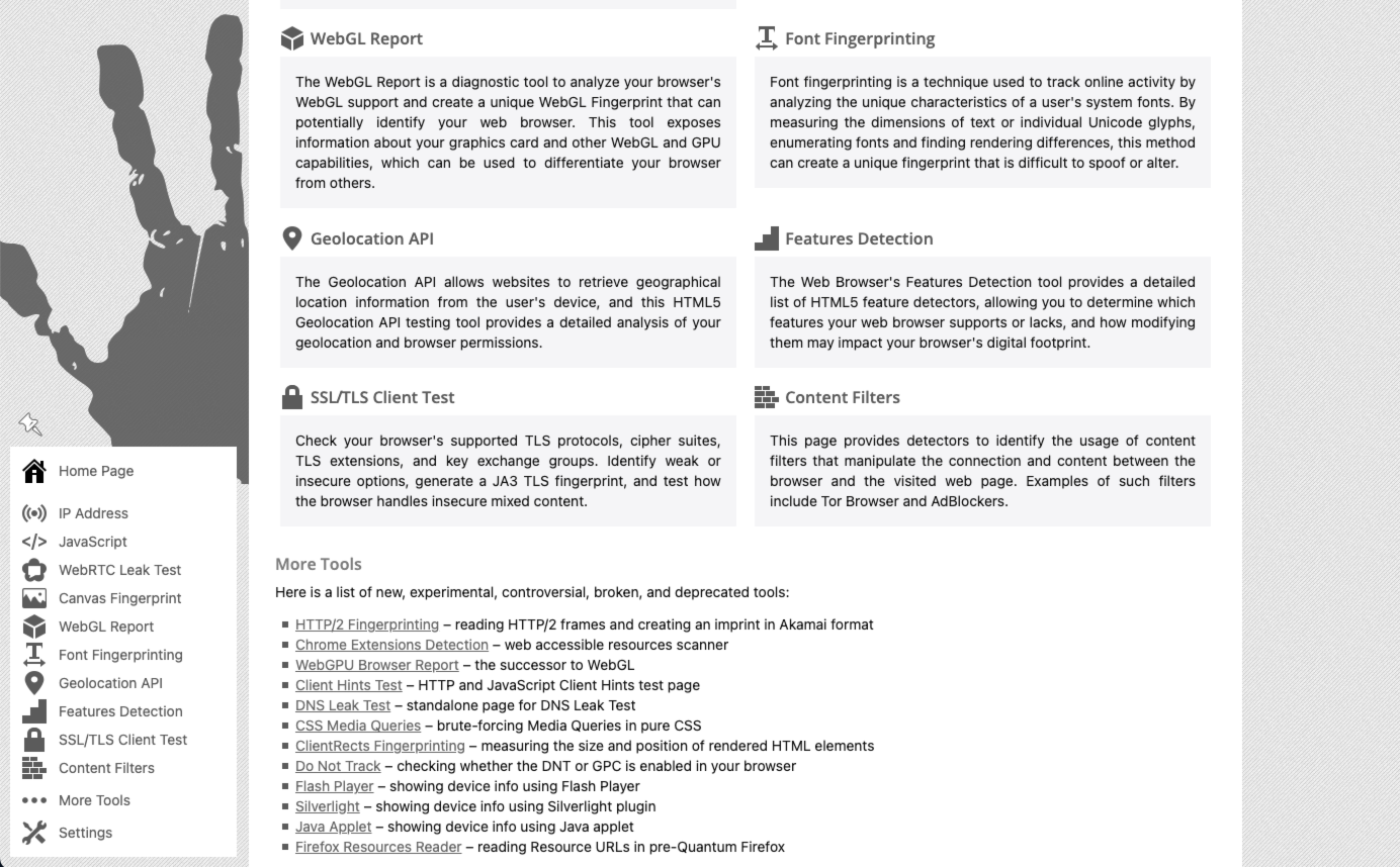 The Top Tools for Testing Browser Fingerprints