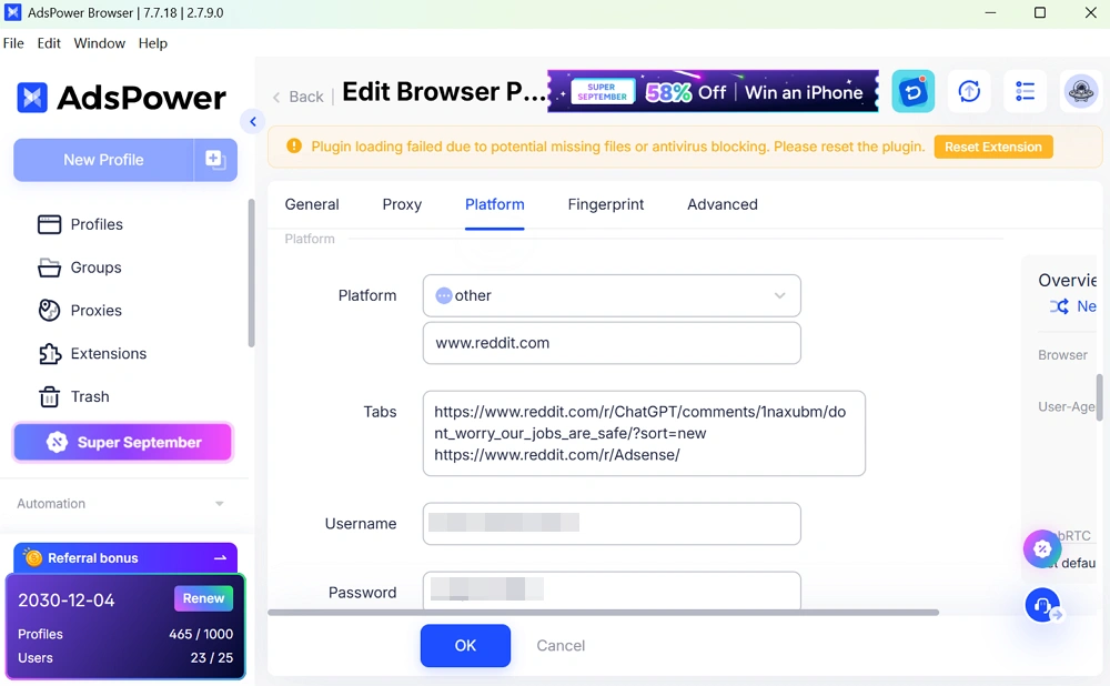 AdsPower Antidetect Browsers