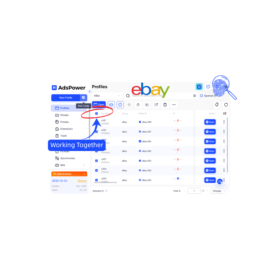Gerencie Várias Lojas no eBay sem Banimentos