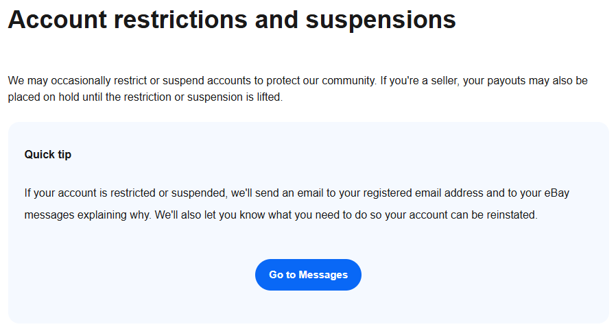 Read the Suspension Notice