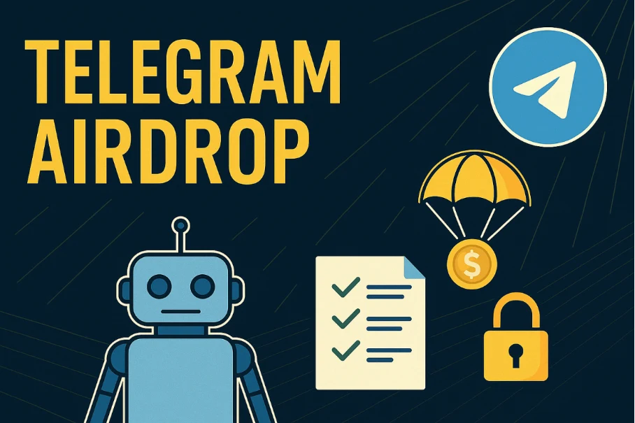 Airdrop no Telegram
