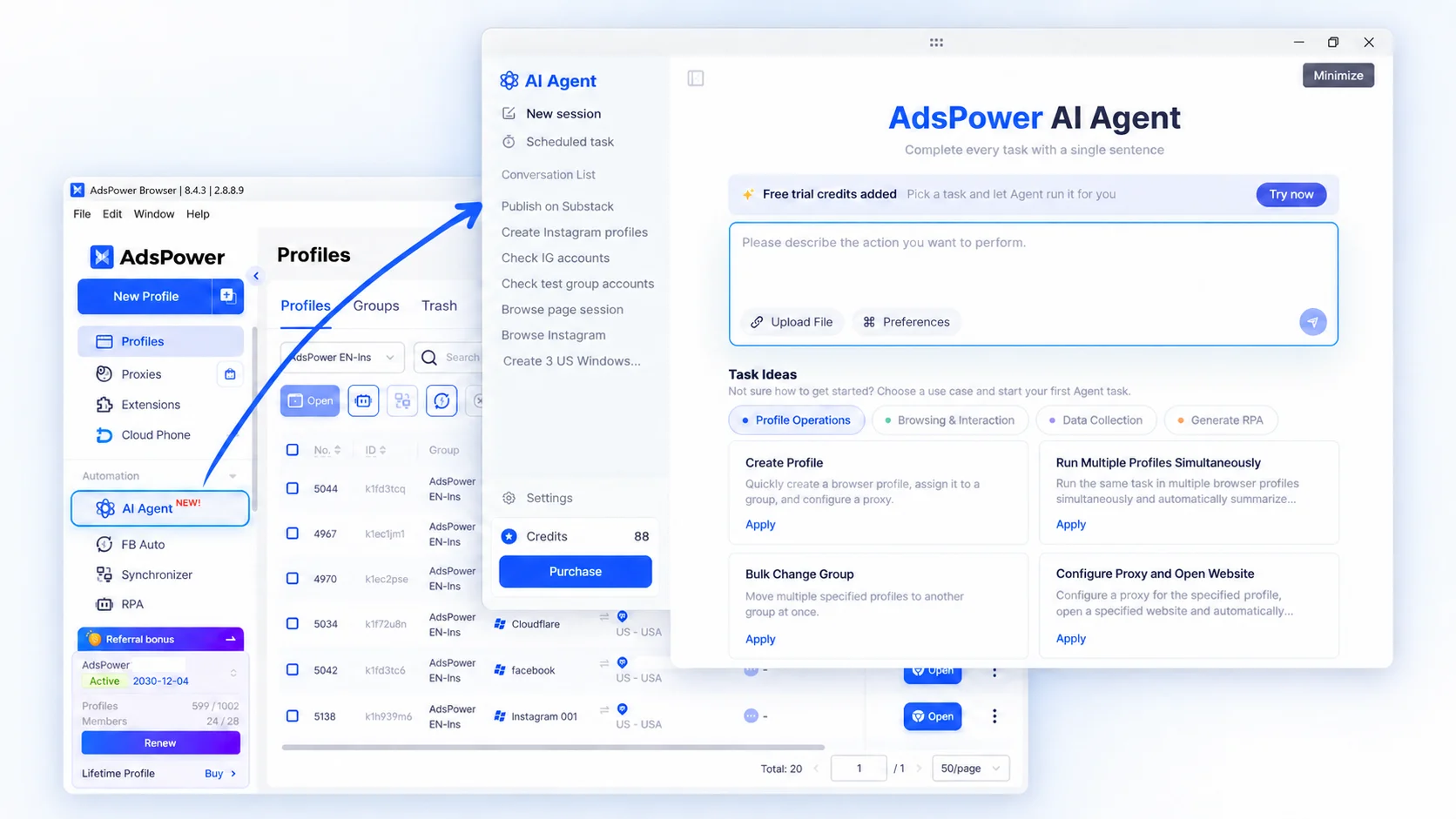 adspower ai agent