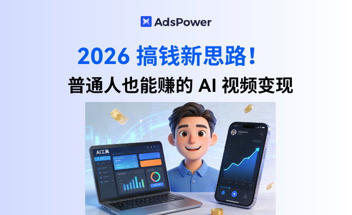 2026 搞钱新思路！AI 视频变现，普通人也能上手的保姆级经验分享