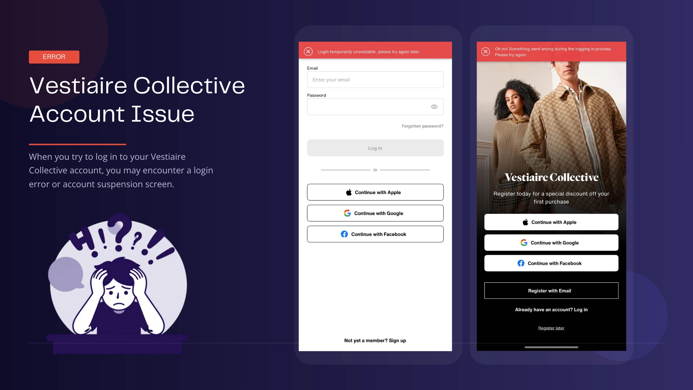 vestiaire-collective-account-signup-login-problem