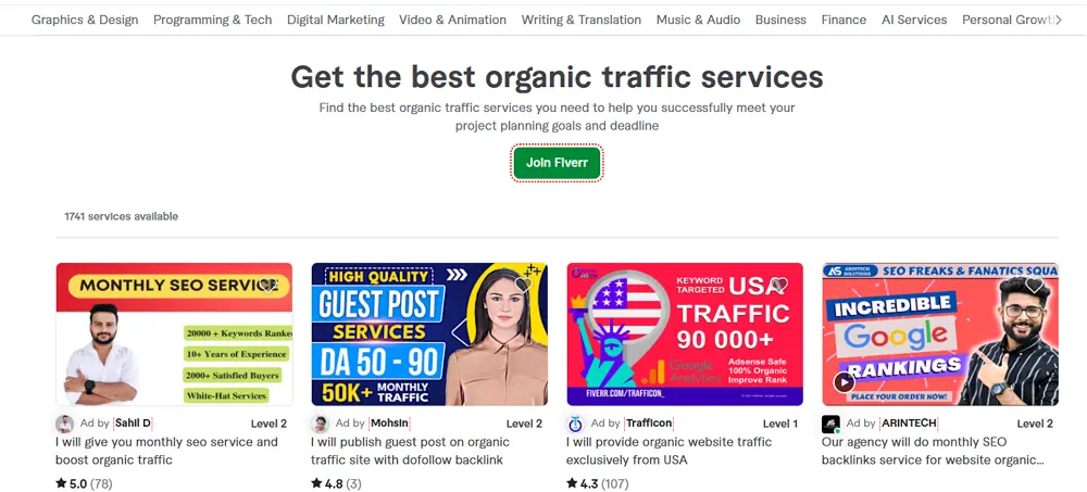 Quer Comprar Tráfego Orgânico? Veja o Que Realmente Funciona (e o Que Evitar)