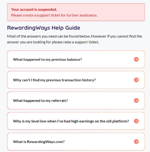 Your Account Suspended