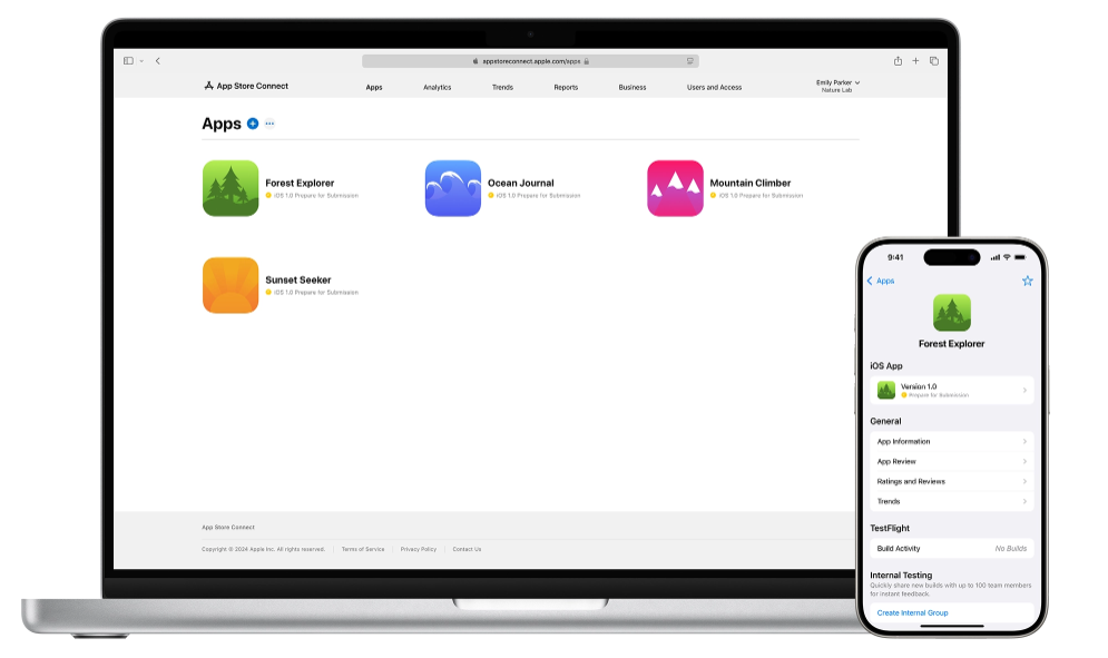 app store connect