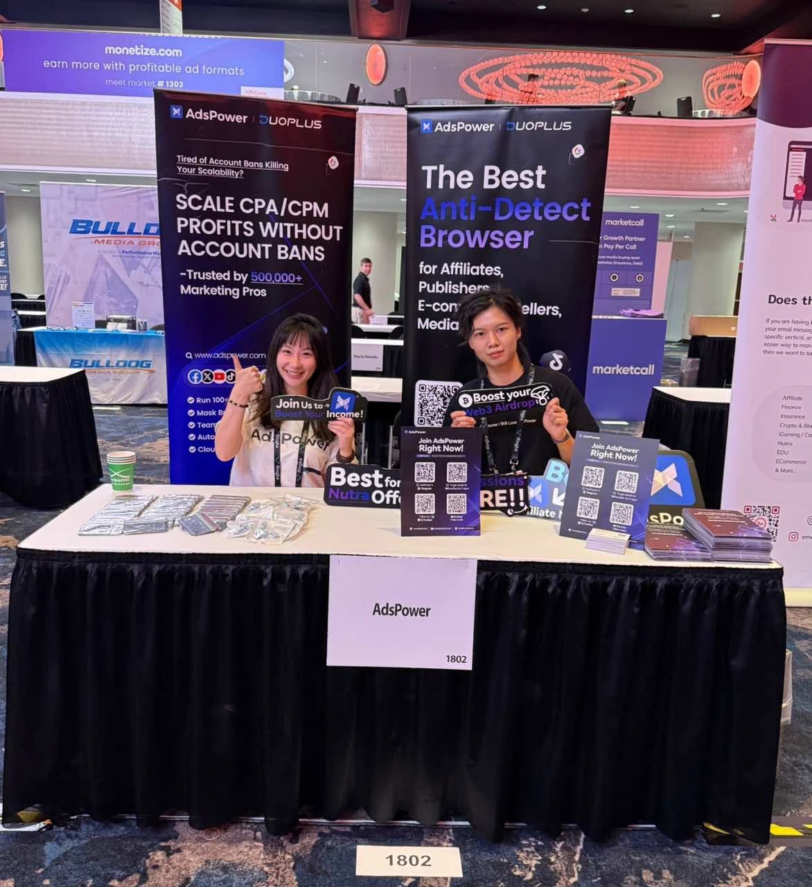 AdsPower at affiliate summit east 2025