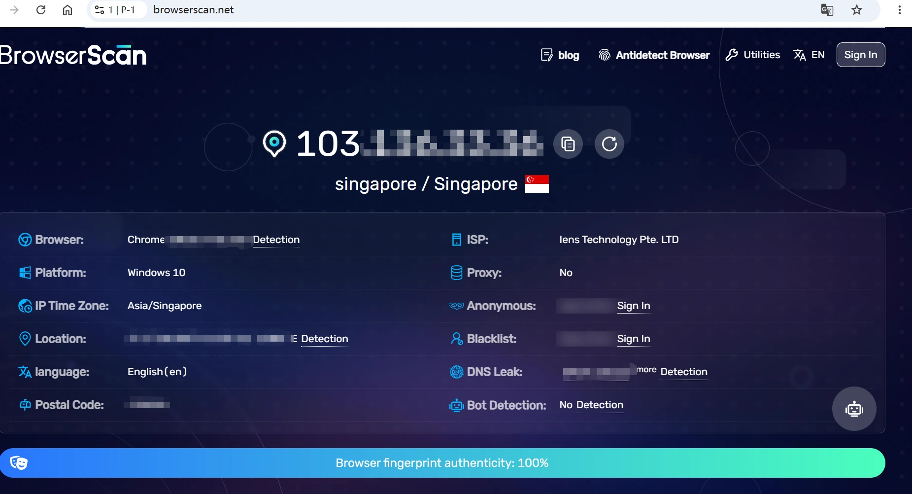 MoreLogin-fingerprint-test