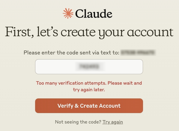 Verification Attempts