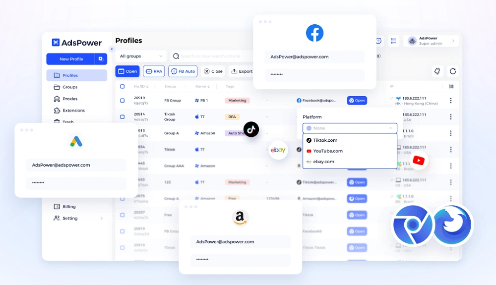 Antidetect Browser for Multi-Account 